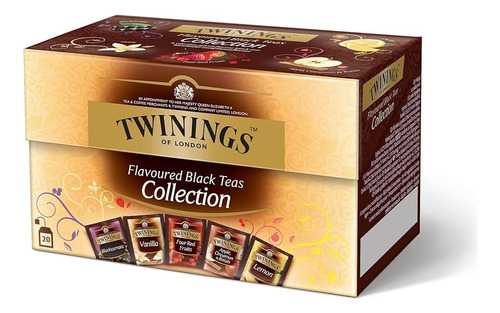 Te Twinings Flavoured Collection Saquitos X 20unid 