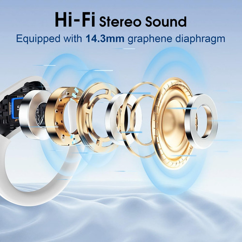 Audífonos Inalámbricos Aptkdoe 75hrs Bluetooth 5.3 Headphone