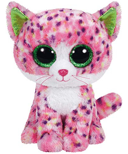 Sophie Gatito Cat Boo Rosa A Lunares, Animal De Peluche Por