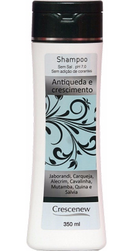 Imagem 4 de 5 de Kit Shampoo Condicionador Queda Cabelo Jaborandi Crescenew