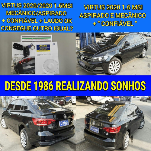 Imagem 1 de 14 de Virtus 2020/2020 1.6 Msi Completo Ar Condicionado Laudo Ok!