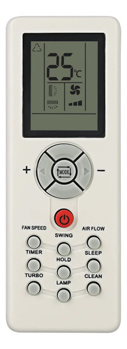 Control Para Minisplit Mirage Absolut V Fuxion Zh/gt-01 