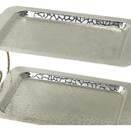 Soporte Para Pasteles De 2 Niveles, Plato De Dorado