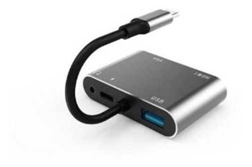 Adaptador 5 En 1 Hdmi Vga 4k