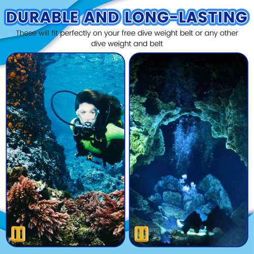Pesas V5dive Para Buceo Con Cinturón Revestido De Plomo Divi