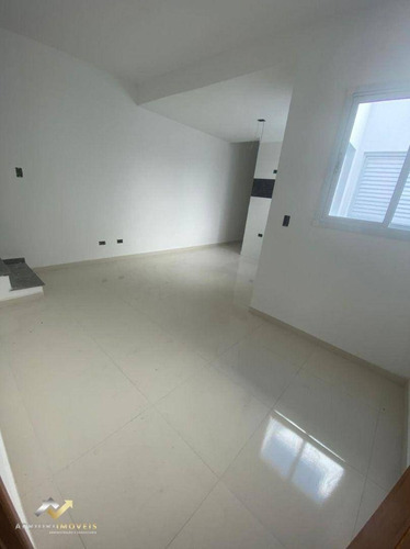 Cobertura Com 2 Dormitórios À Venda, 48 M² Por R$ 302.000,00 - Vila Alzira - Santo André/sp - Co0423