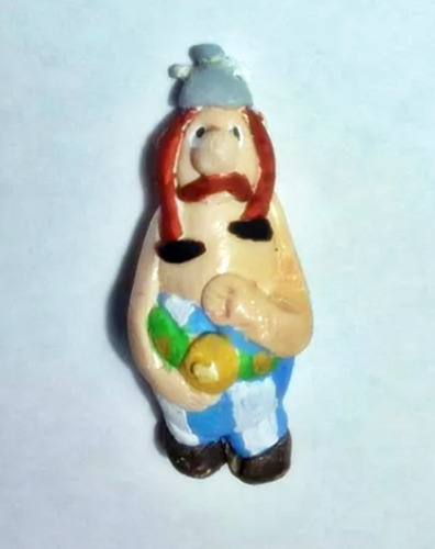 Boneco Asterix Obelix Biscuit Miniatura (Usado)