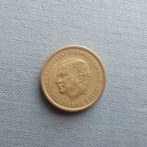 Moneda Suecia 10 Kronor 1991