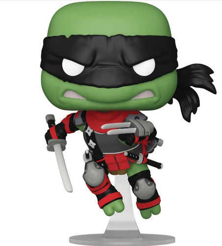 Prévias exclusivas de Funko Pop Dark Leonardo Tmnt