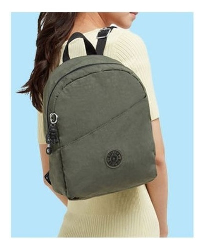 Mochila Urbana Kipling Cory Color Blue Bleu 2 Diseño Lisa