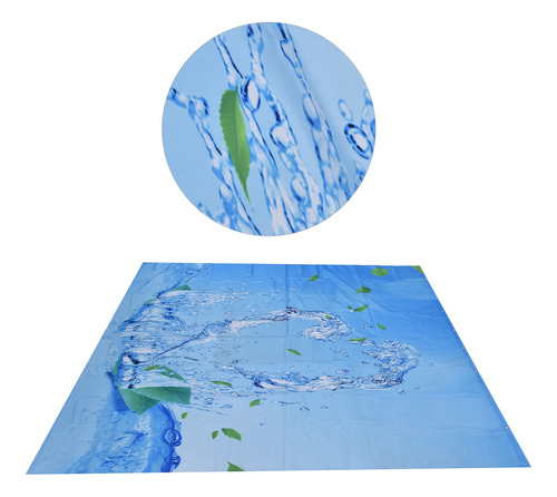 Cortina De Ducha Para El Hogar, Impermeable, Poliéster, Con
