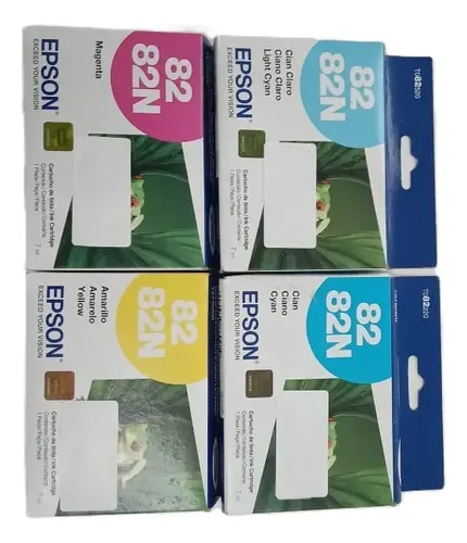 Cartuchos Epson 82n Kit Com 4 Cores Original | Frete grátis