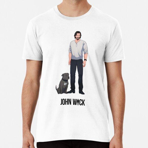 Remera John Wick Con Su Perro Baba Yaga El Hombre Boogi Algo