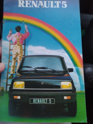 Renault 5 Folleto Catalogo Original Impreso Coleccion 