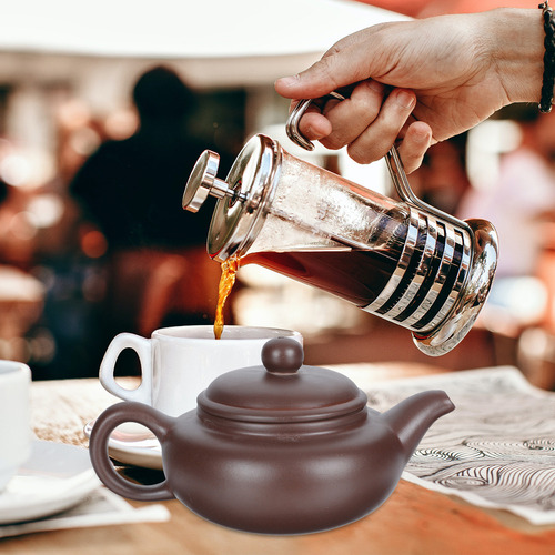 Top Coffee Filters Purple Clay Teapot