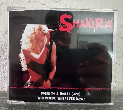 Shakira Poem To A Horse (live) Whenever Single Promo Europa