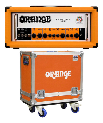 Orange Rockerverb 50 Mkiii Cabeza Tubo Naranja Amp Caja