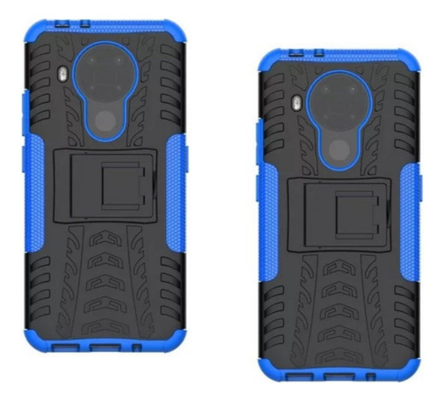 2×funda Para Nokia 3.4/5.4 Con Textura De Neumático
