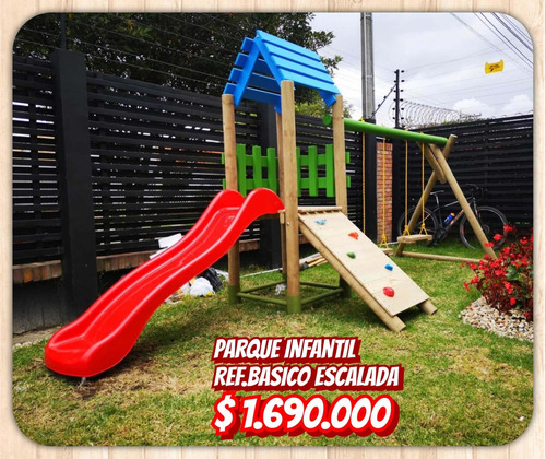 Parque Infantil En Madera Garantia 20 Años