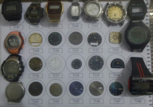 Lote 26 Sucatas Casio E Outros- Máquina Do Tempo