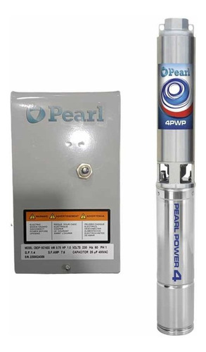 Bomba Pozo Profundo Pearl 1 Hp, 230v. 4pwp-35g10. Monof. Usa