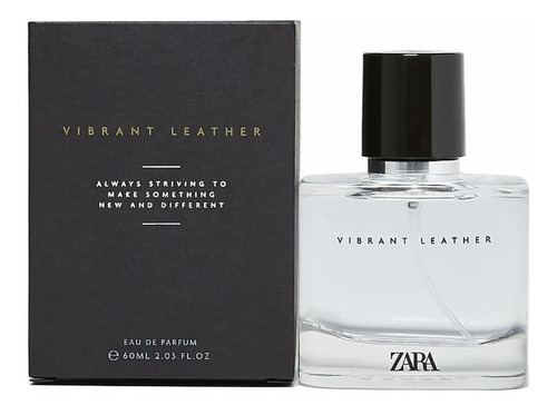 Imagen 1 de 1 de Zara Vibrant Leather Eau de parfum 60 ml para  hombre