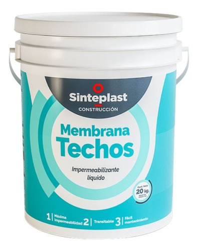 Membrana Techos Sinteplast X 20 Kg || Zona Sur