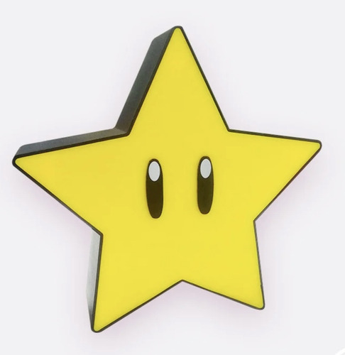 Lámpara Estrella Súper Mario Bros Con Sonido 