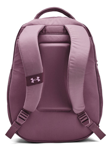 Mochila Unissex Under Armour Hustle Signature Cor Fúcsia-escuro Desenho do tecido Liso