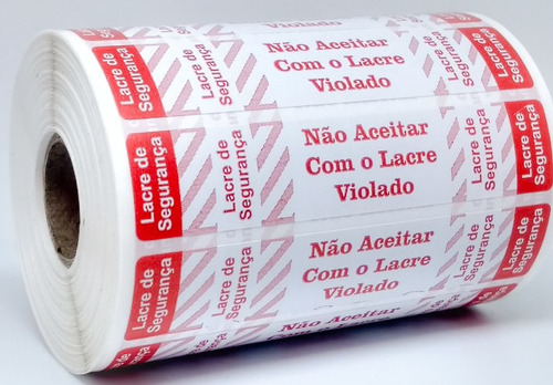 Etiqueta Lacre Pizza, Ifood E Delivery 1.000 Unidades