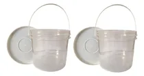 Comprar Balde 2.2l Transparente Para Pinturas E Reformas  - 2 Pçs