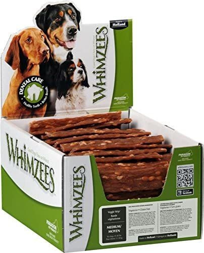 Paragon Pet Productos Usa-whimzees Veggie Franja Dental Trea