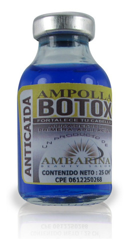 Ampolla Capilar Botox Anticaida 25ml Am - mL a $400