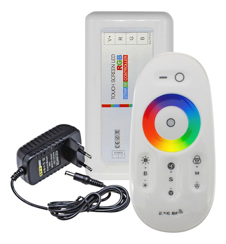 Central Wifi Android Ios Rgb Led Piscina Dimmer + Fonte 2a