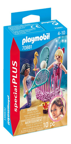 Playmobil Specials Plus: Sirenas En Juego De Tennis 70881