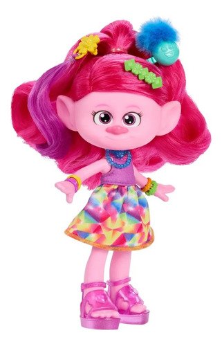 Muñeca Trolls Queen Poppy Mattel