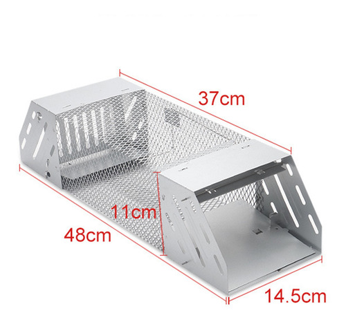 Trampa Para Ratones, En Forma De Jaula, De Acero Inoxidable