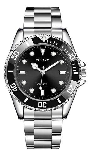 Reloj De Hombre Rojo Moda Cuarzo Verde Fantasma