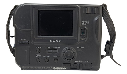 Permuto Camara Sony Mavica Mvc-fd73 Retro Leer En Olivos Zwt Gris Oscuro (Usado)