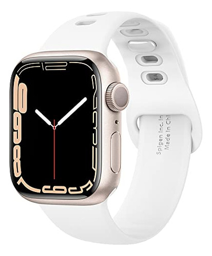 Spigen Silicone Fit Diseñado Para Apple Watch Band Series 7