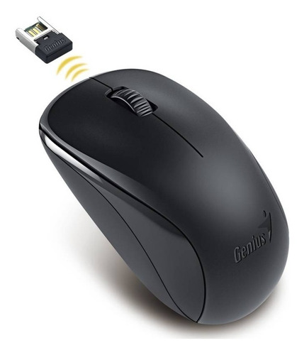 Mouse Inalámbrico Genius Nx-7000 Calm Black