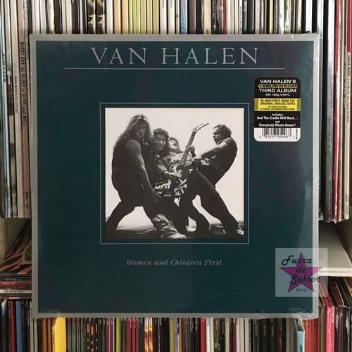 Vinilo Van Halen Women And Children First Eu Import.