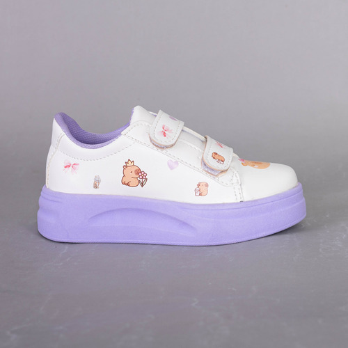 Zapatilla Infantil Yesiimorena Capybara Niña Capibara Velcro