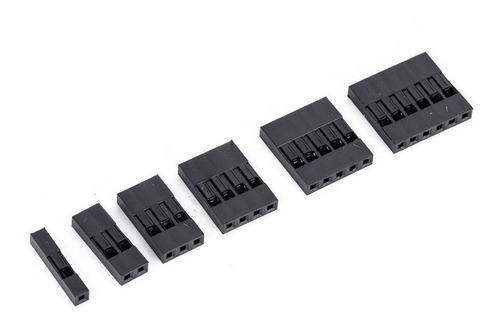 Conector Mini-latch 2,54mm (kit) 1x2, 1x3, 2x2, 2x6 2x7
