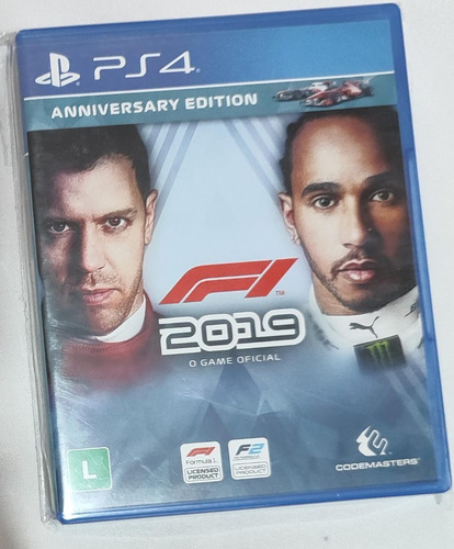 F1 2019 Anniversary Edition Ps4 Mídia Física