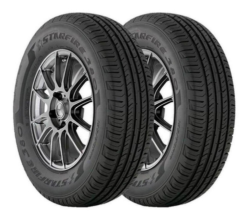 Paquete De 2 Llantas 185/60 R14 Starfire Sf380 82t Msi