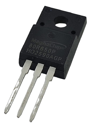 Transistor Mosfet C-n 8a 800v Mmf80r650p 80r650p