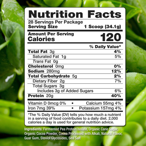 Nutrasumma-pea Proteína Chocolate, 61 G, Chocolate