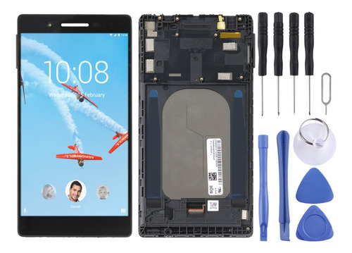 Pm Compatible Pantalla Lcd Negra+táctil Con Marco For