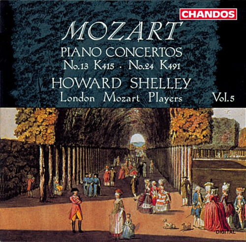 Howard Shelley; Conciertos Para Piano 13 Y 24 Cd De Mozart